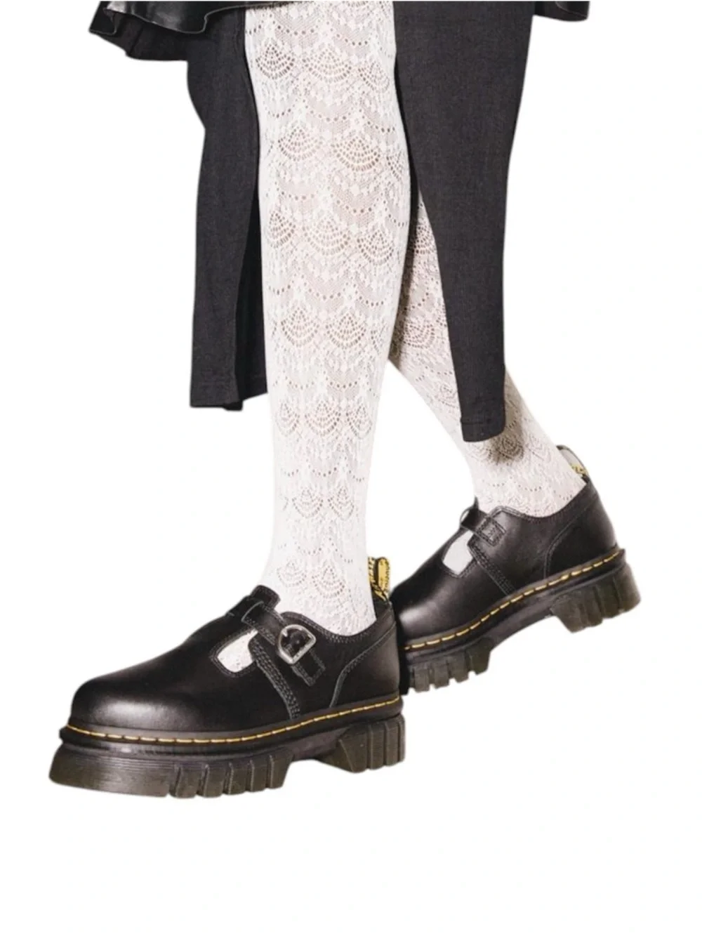 Dr. Martens AUDRICK NAPPA LUX PLATFORM MARY JANE SHOES